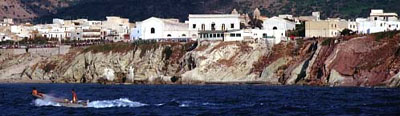 La costa di Terrasini